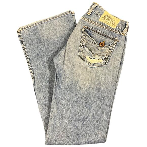 Lucky Brand Women's 6/28 Liv Lavish Jeans Light Denim Made in USA Relaxed